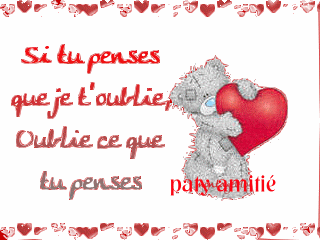 je pense tjr a toi